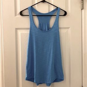 Lulumon Razorback Tank Top with Keyhole Back.
